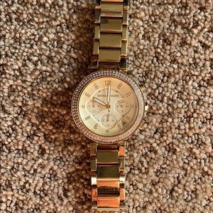 Michael Kors Parker Watch in gold